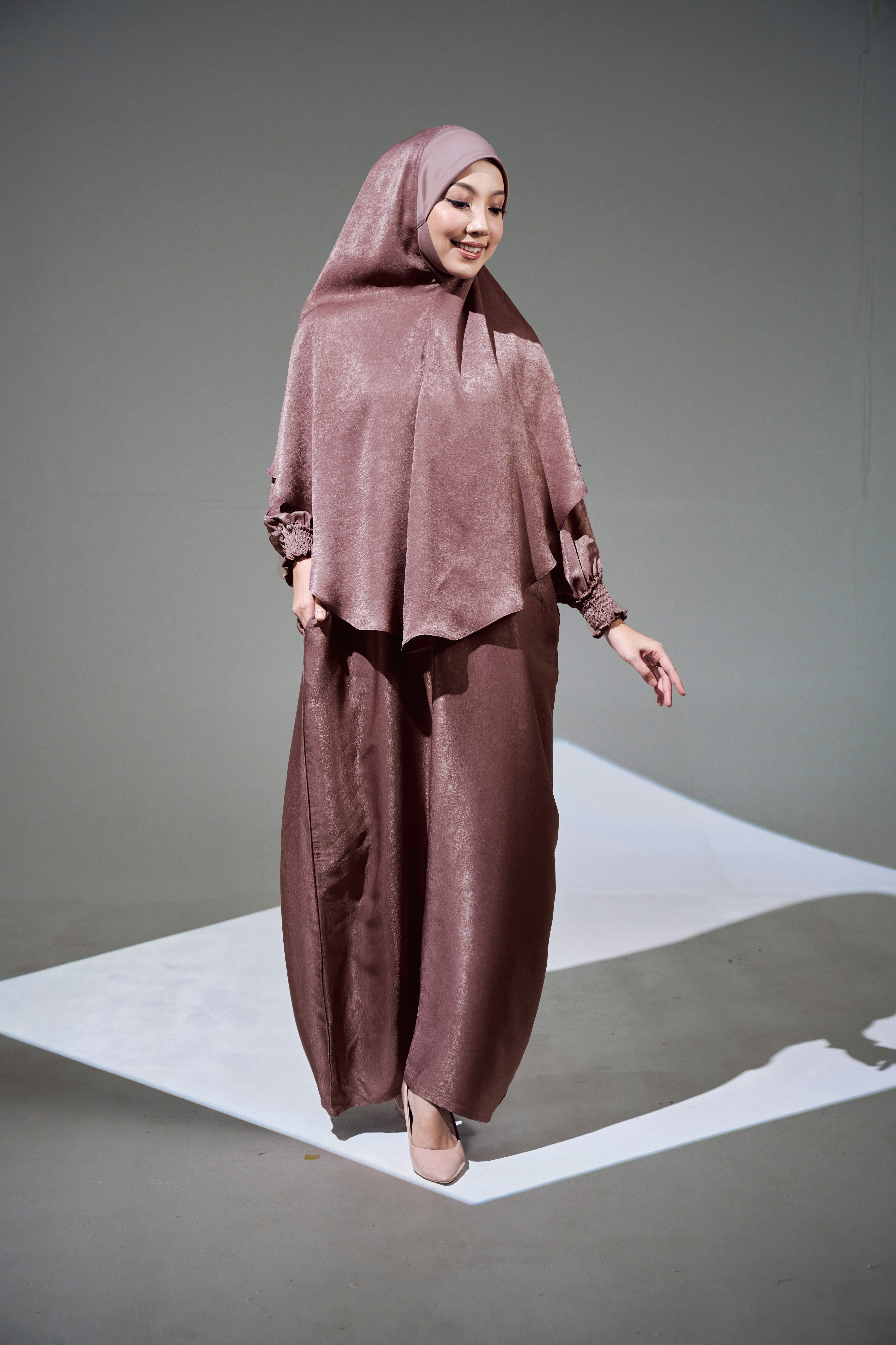 KAFTAN HELIZA - KFH04 (DUSTY PINK)